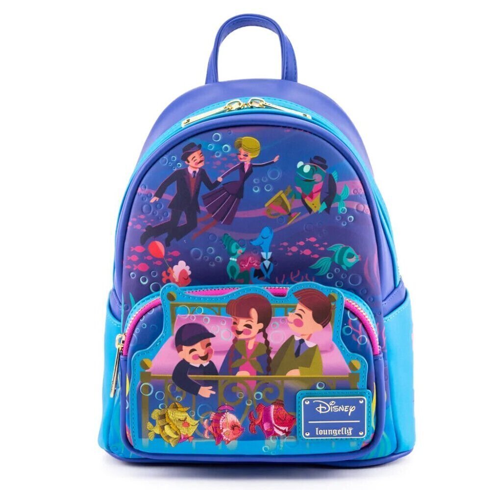 Disney Bedknobs and Broomsticks Underwater Mini Backpack by Loungefly